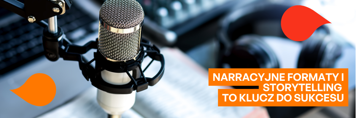 Wyróżnij się firmowym podcastem baner